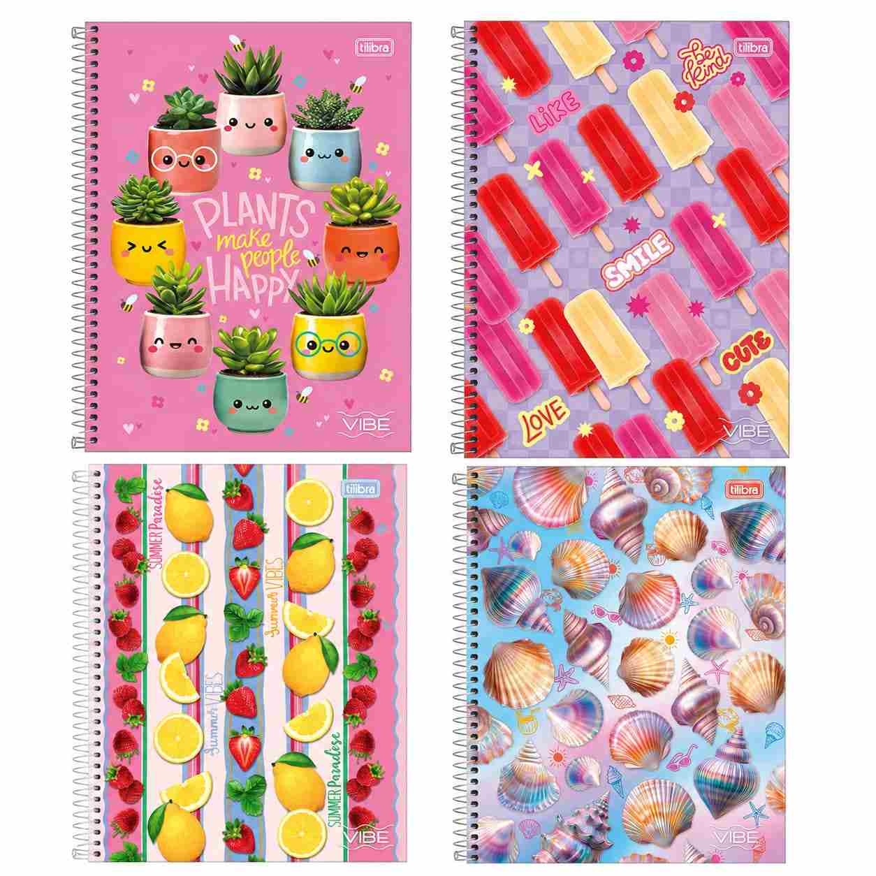 CADERNO 1X1 C.D. VIBE FEM.